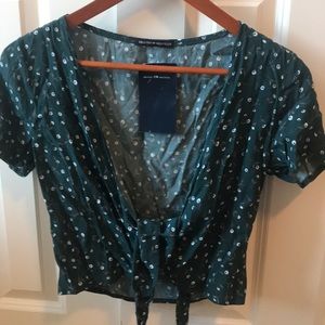 Brandy Melville Rae Wrap Top